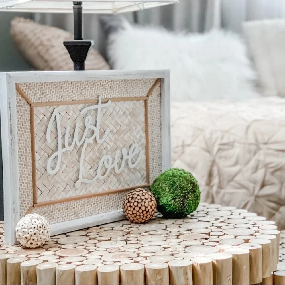 Just Love framed art